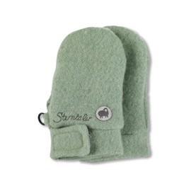Sterntaler Unisex Baby Wool Thumb (Merino) Mittens, Green