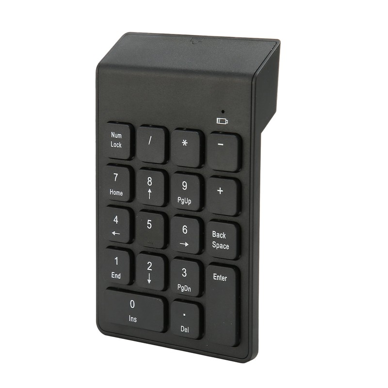 2.4G Wireless Numeric Keypad Chocolate Keys Plug and Play 18
