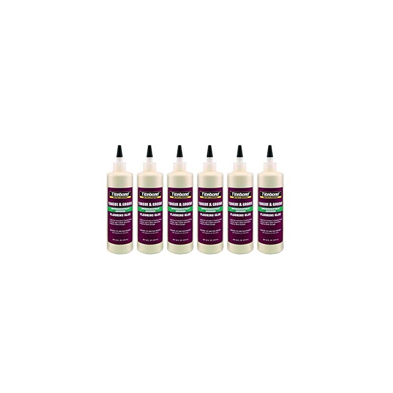 Titebond Tongue & Groove Flooring Glue #2104 (6 bottles)