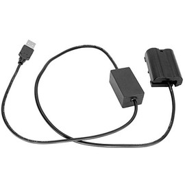 USB to Dummy Battery 40” Adapter Cable to Replace EN-EL15 (EP-5B) batteries compatible with Nikon Z5,Z7,Z6,D500,D600,D610,D7000,D7100,D7200,D750,D7500,D780, D800,D800E,D810, D810A, D850,V1& more