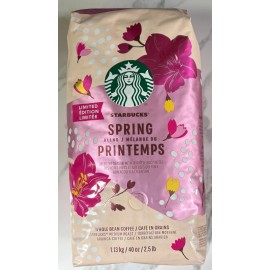 Starbucks SPRING Day Limited Edition 40 oz Whole Bean Medium Roast Coffee Blend