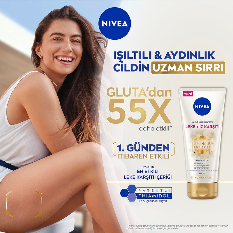 NIVEA Body Creme Anti-Dehnungsstreifen & -Pigmentflecken 200ml