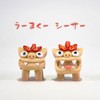 Kubakasaya Guardian Lion Lucky Charm Entrance Pair Okinawa Ryukyu Okinawa