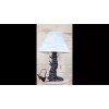 Ebros Enchanted Lights White Unicorn Sculptural Desktop Table Lamp With
