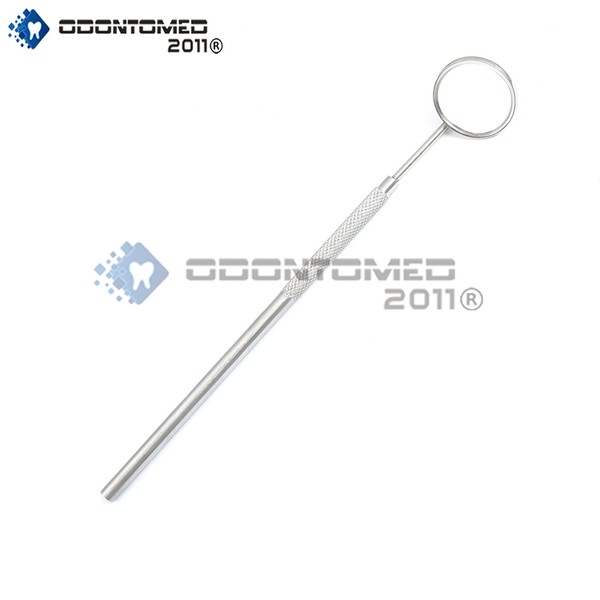 OdontoMed2011® Dental Mirror 5 Solid Handle Diagnostic Examination Stainless Steel