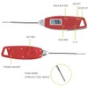 Kitchen Meat Thermometer Waterproof Cooking Thermometer Fork Hanging Water Milk
