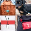 Belle Vous Various Metal Carabiner Key Ring Hooks with D