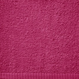 Catherine Lansfield Quick Dry Cotton 90x140 cm Bath Sheet Hot Pink