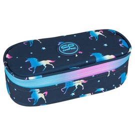 Coolpack Campus Blue Unicorn F062670 Pencil Case Multi-Coloured