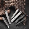 Hamans EDC Pry Bar Mini Multi Tool Titanium 3.74“ Package/Can
