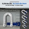 Straight Shackle with Eye Bolt - 3.25t Load Capacity -