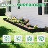 HIRALIY Corrugated Metal Garden Edging 6" x 20Ft, Landscape Sturdy