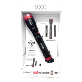 Infinity X1 Dual Power Rechargeable Flashlight 5000 Lumens
