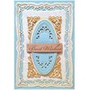 Rectangular Lace Cutting Dies with Metal Frame for Scrapbooking Cutting