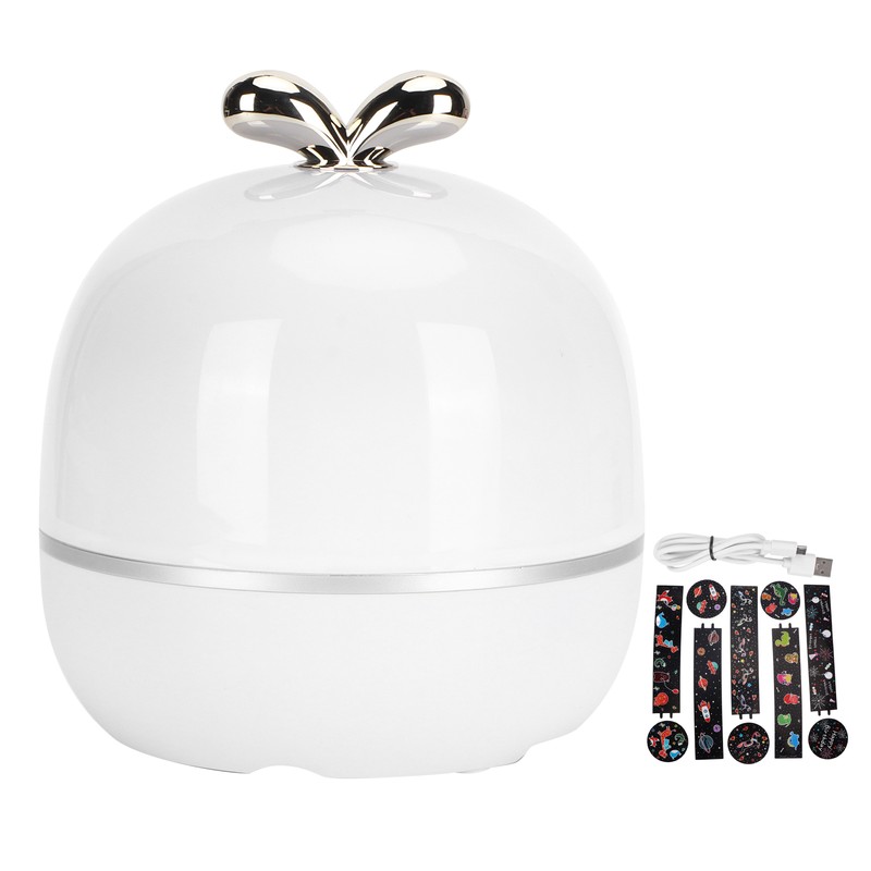Projection Lamp with 6 Patterns USB 360 Degree Rotating Dimming