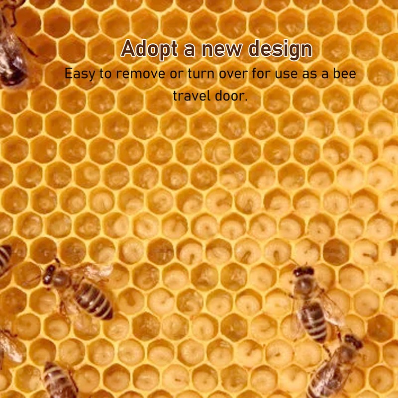 10 PCS Beehive Sliding Mouse Guards Free Regulation Reusable Plastic