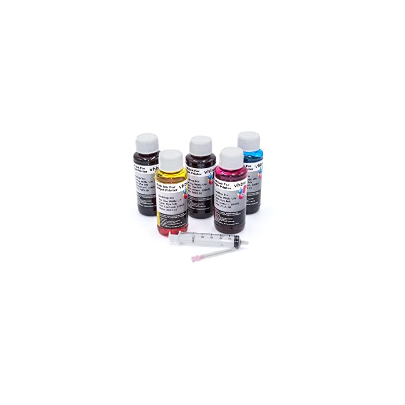 vhbw 5 x Refill Ink Compatible with Canon Pixma G4511