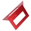 45/90 Degree Multifunctional Aluminum Alloy Angle Ruler Marking Gauge Woodworking