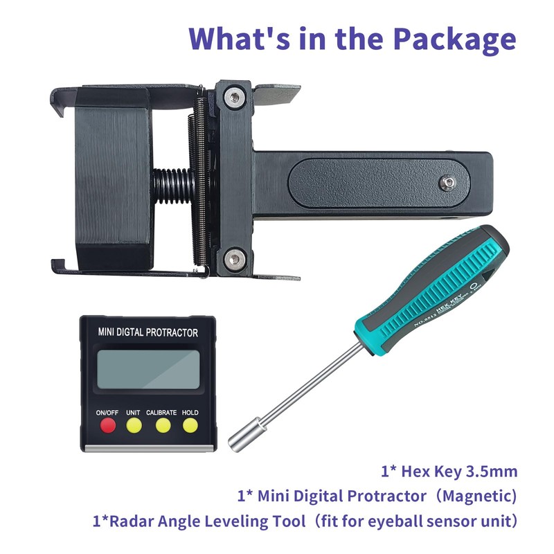 ADAS Calibration Dynamic ACC Positioning Tool for Eyeball Unit, Angle