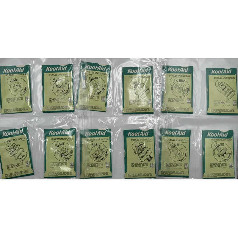 Kool-Aid 1 Vintage SEALED Kool Aid Lemon Lime Drink Mix