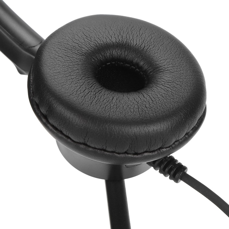 H600D‑2.5 Telephone Headset Call Center Noise Cancelling Corded Binaural Customer