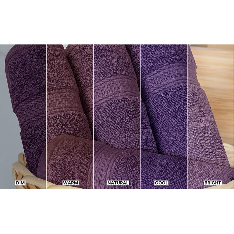 Utopia Towels 8 Piece Luxury Towel Set – Majestic Plush,