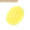 HARFINGTON 3pcs Buffing Sponge Pads 6" Polishing Wheel Waffle Finishing