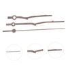 Gadpiparty 5 Sets of Clock Hands Wooden with Copper Sleeve