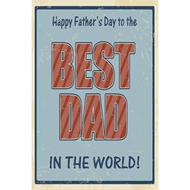 Happy Father's Day To The Best Dad In The World: Note book gift for dad | Lined Journal Notebooks | First fathers day | Mens gifts | Journal notebook | New Dad Book