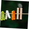 Hohopeti Clothes Pegs 50pcs Wooden Laundry Clips Heavy Duty Large