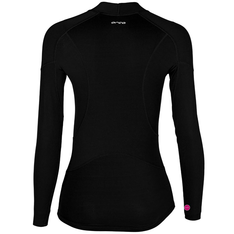 ORCA Womens Wetsuit Long Sleeve Base layer - Black Womens