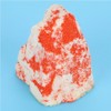 White Red Aquarium Artificial Volcano Bubble Air Stone Fish Tank