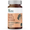 Vedic Skin Hair Nails Beauty Complex | 16-in-1 Vegan Capsules