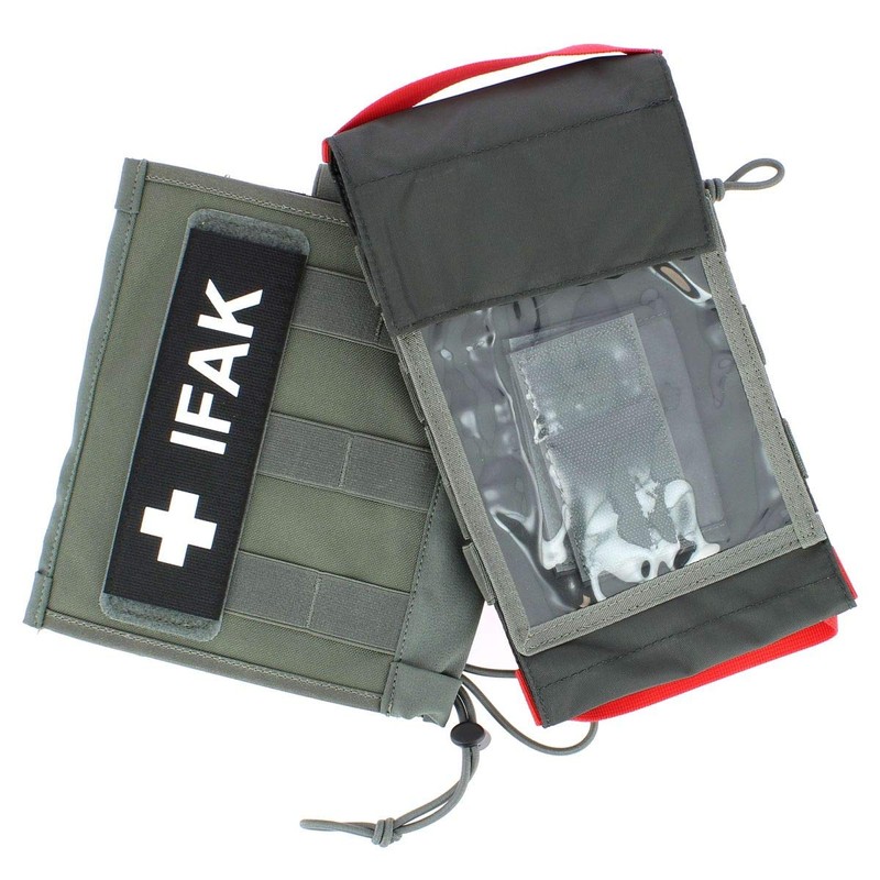 Poche Premier Secours Head Rest IFAK, gray