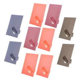 Operitacx 10st Bilderrahmen Mini Karton Planke Multi Fotocollage-rahmen Anzeige Fotodisplay Mit Clips Fotostaffeleien Aus Pappe Weiß Passepartoutschneider Zum Einrahmen Galerie Papier