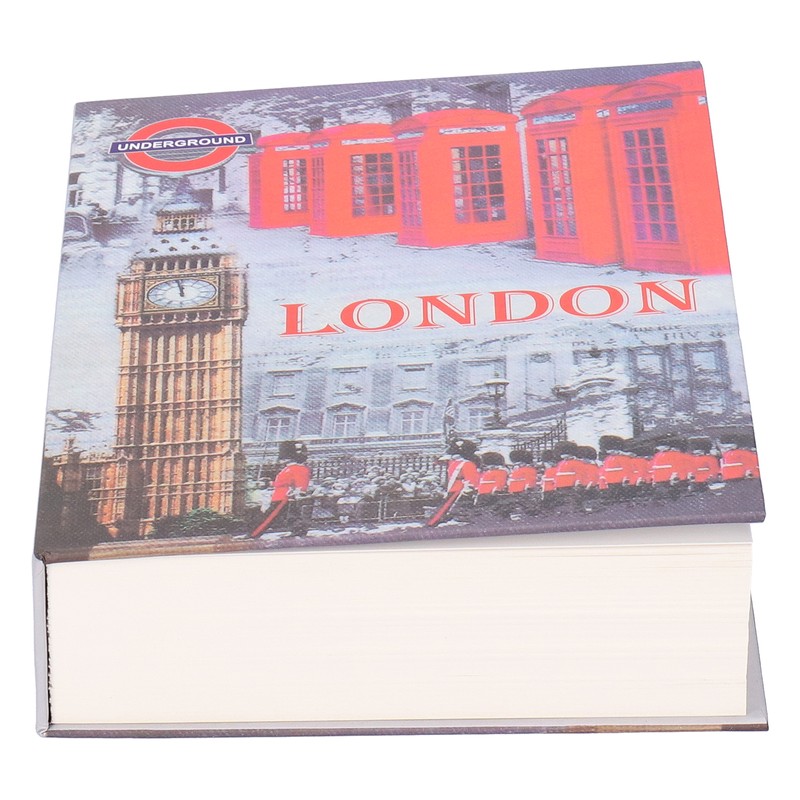 Simulation Book Security Locking Box Cash Coin Money Storage Safe