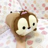 2 Pcs Set Chip and Dale Plush Travel Pillow Stackable