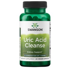 Swanson Uric Acid Cleanse 60 Vegan Caps