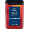 Folgers 1850 Expedition Blend Medium Roast Ground Coffee, 12 Ounce