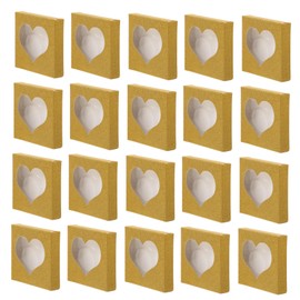 MERRYHAPY 50pcs Eyelash Packaging Drawer Type Lash Organizer Paper Case Protect Lashes from Damage