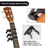 T Tersely Aluminum Alloy Guitar Capo Trigger with 3pcs Guitar
