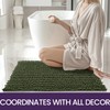DEXI Chenille Bathroom Mat 40 x 60 cm, Thick Soft
