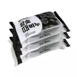 SS [에스에스_62]향기가득 각질 참숯 150g 3개입 Charcoal Exfoliating Scrub 150g, 3 Pieces