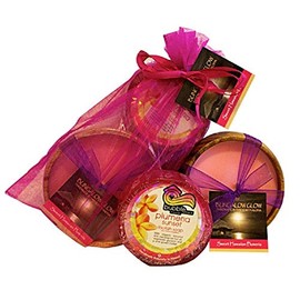 Bungalow Glow Looofah Soap and Poi Candle Set (Sweet Hawaiian Plumeria)