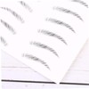 Baluue 2sheets Eyebrow Stickers for Women of Hair-like Simulation Eyebrows