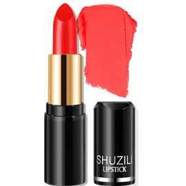 Labial Mate, Fórmula Vegana, Mate Lápiz Labial Cosméticos de brillo labial de larga duración textura ligera y cómoda Larga Duración de Alta Pigmentación, Hidratación 12 Horas, Acabado No Pegajoso (11)