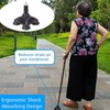 Crutch Tip Slip Proof Walking Cane Foot Tip Good Stability