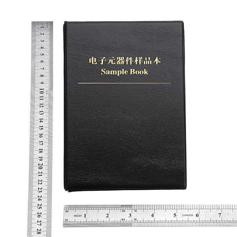 DollaTek 1% 0603 SMD Resistance Assorted Folder (0 Ohm-10M Ohm)