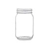 Nakpunar 12 pcs 16 oz Mason Jars with Red Lids