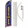 Unbranded Cortes de Pelo Full Curve Windless Swooper Flag &